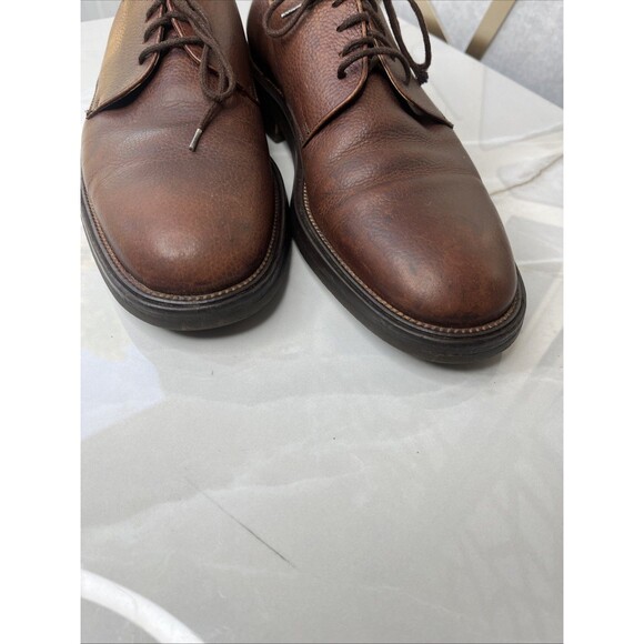 Martin Dingman Italy Oxford Derby Dress Shies Men Uk 8 Us 9 Brown Lace Up Vibram main image 10